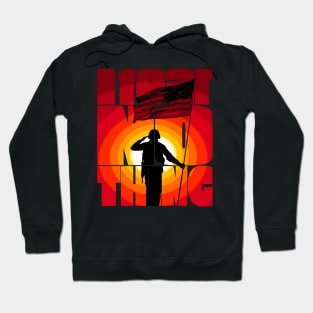 I Fear Nothing Soldier Silhouette Hoodie